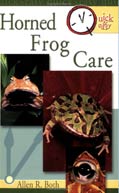 Horned Frog Care - By Allen R. Both